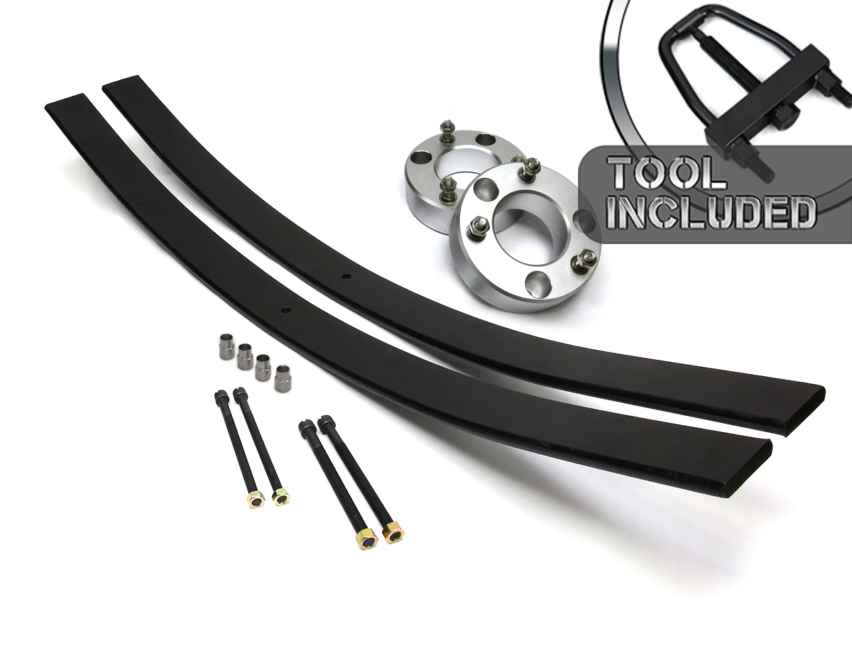 strut spacers leaf spring add-a-leaf lift kit sierra silverado 1500