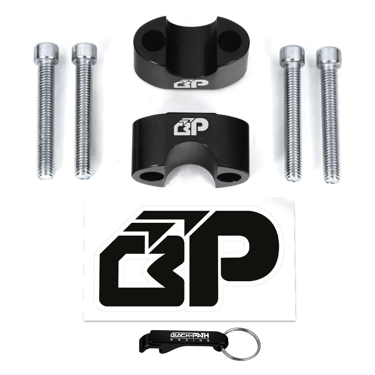 BP Suzuki DR650SE 1" Black Handlebar Spacer Risers Kit eBay
