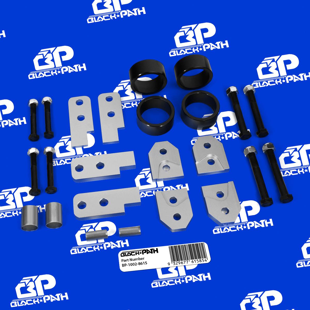 0407 Black Path Yamaha Rhino 660 Full 4.5" Inch Suspensions Lift Kit
