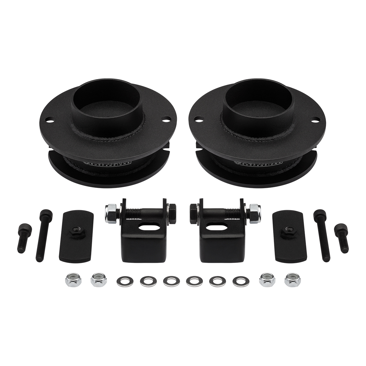 2 inch Front Lift Kit For 2014-2020 Ram 2500 Quality Steel Spacers + Shock Brackets