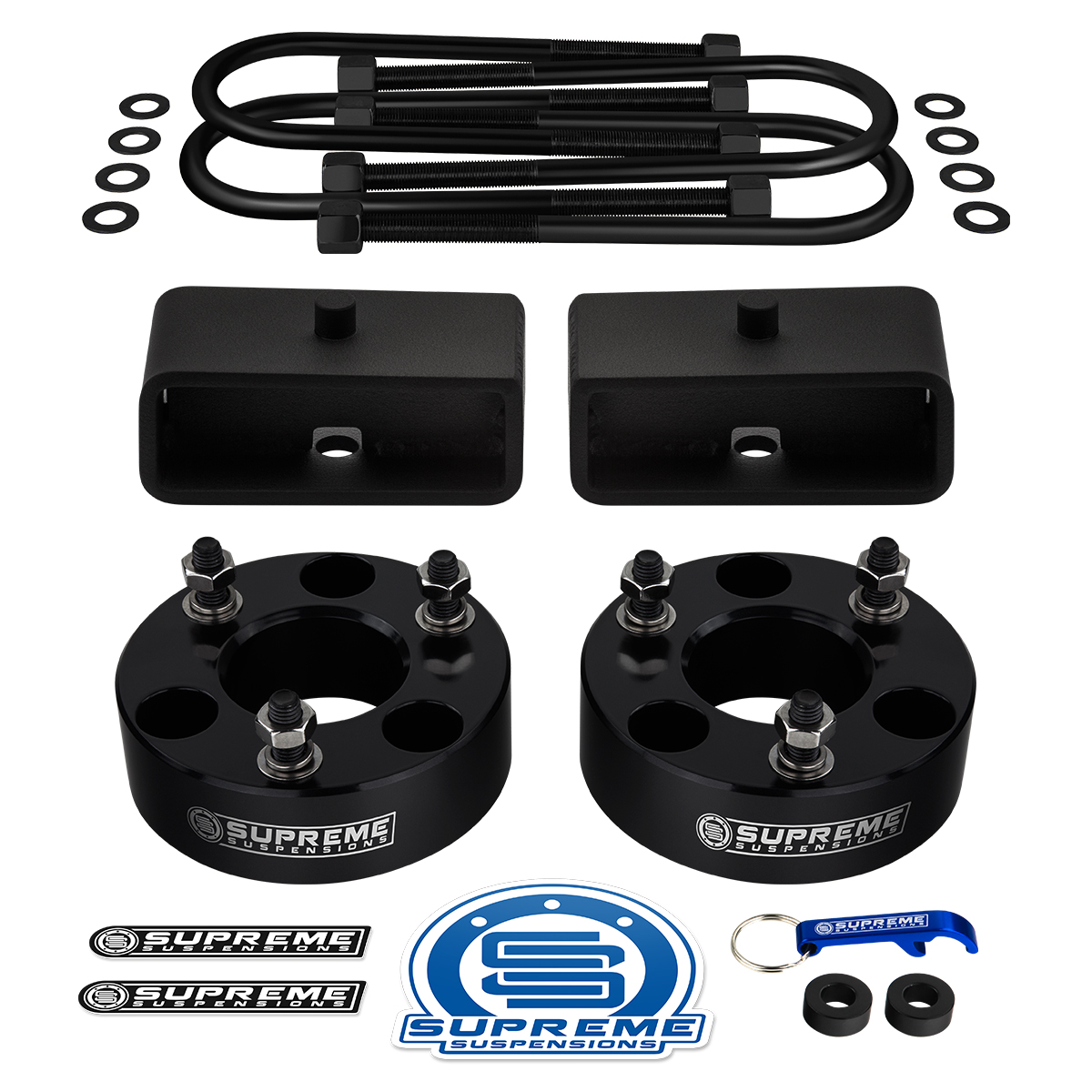 sierra silverado leveling lift kit 3in 2 3 1.5 3.5 3.5 3 rough country for para body suspension rancho diff drop struts motofab moto 2007 2010 2011 2012 2013 2014 2015 2016 2017 2018 2019 07 08 09 07-18 chevy gm blocks shims 4x4 4x2