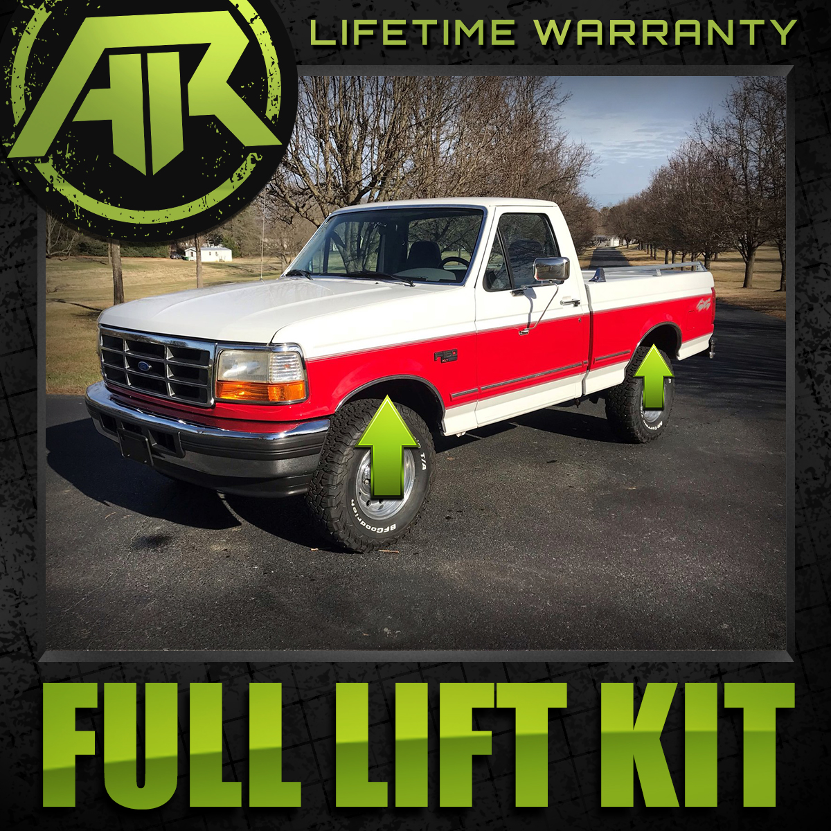 1996 ford f150 4x4 lift kit