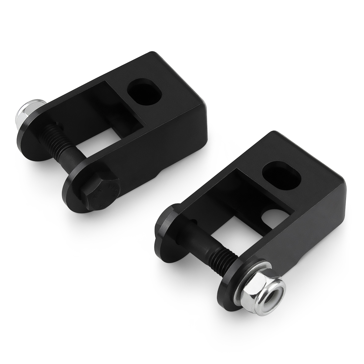 Rear 2 inch Shock Extender Brackets For 2007-2020 Chevy Silverado GMC Sierra 1500