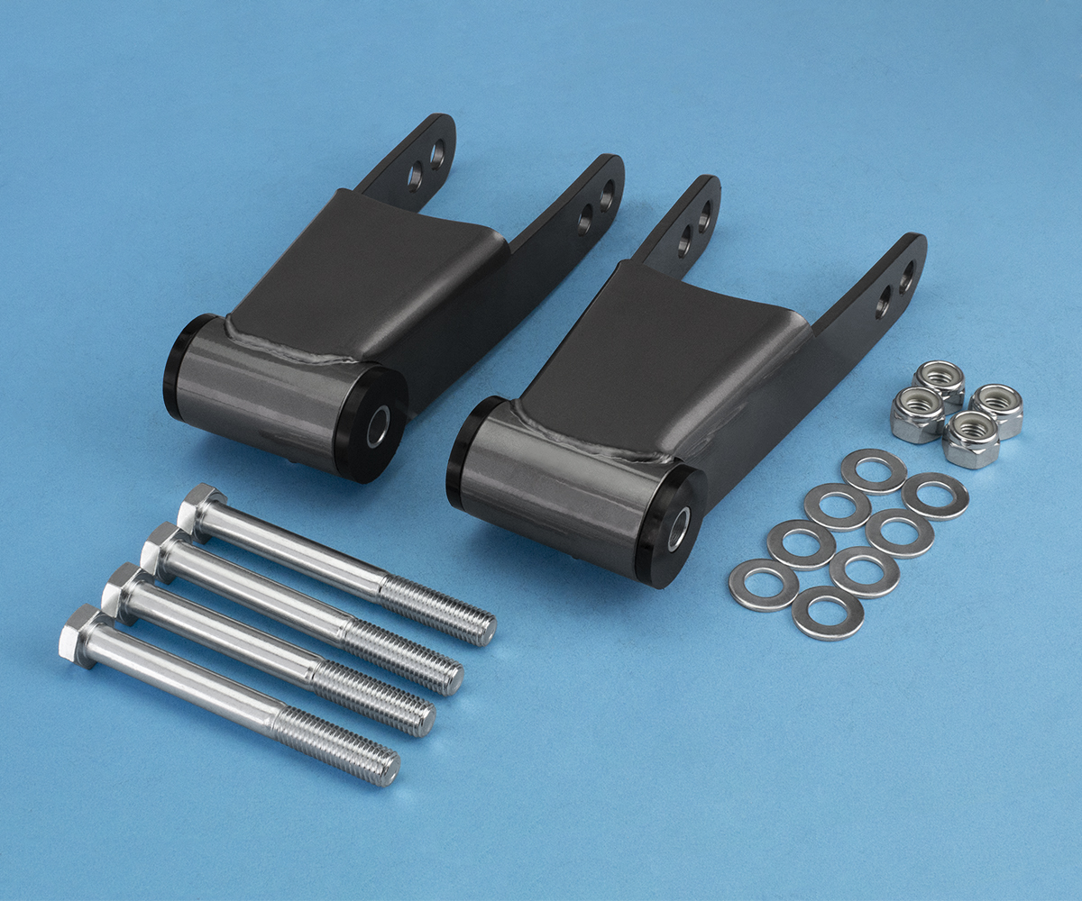 12 Inch Drop Rear Shackles Pair Fits 0920 Ford F150 4X2 4X4 eBay