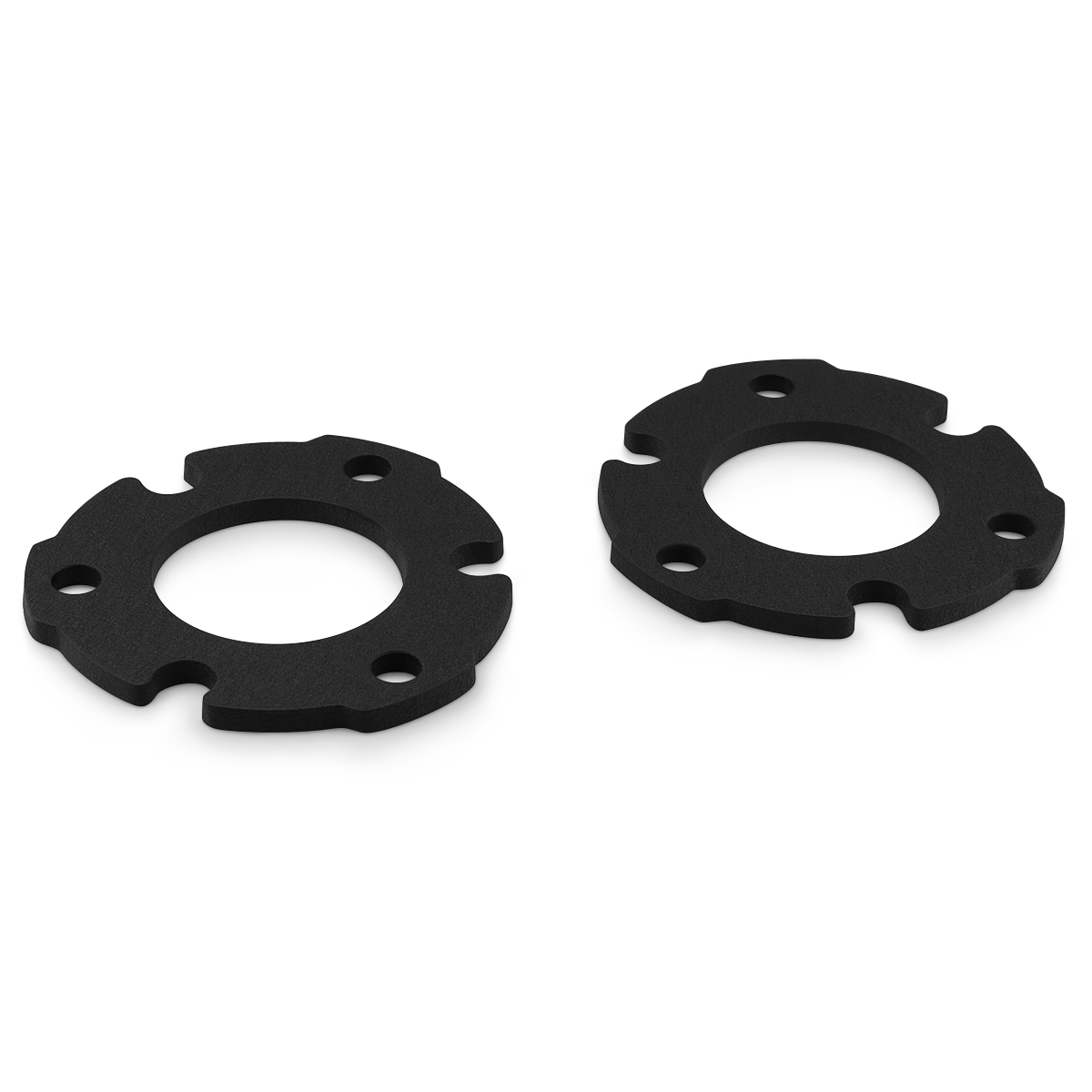 Chevy Corvette C5 C6 Chevrolet Jack Pucks Black Aluminum