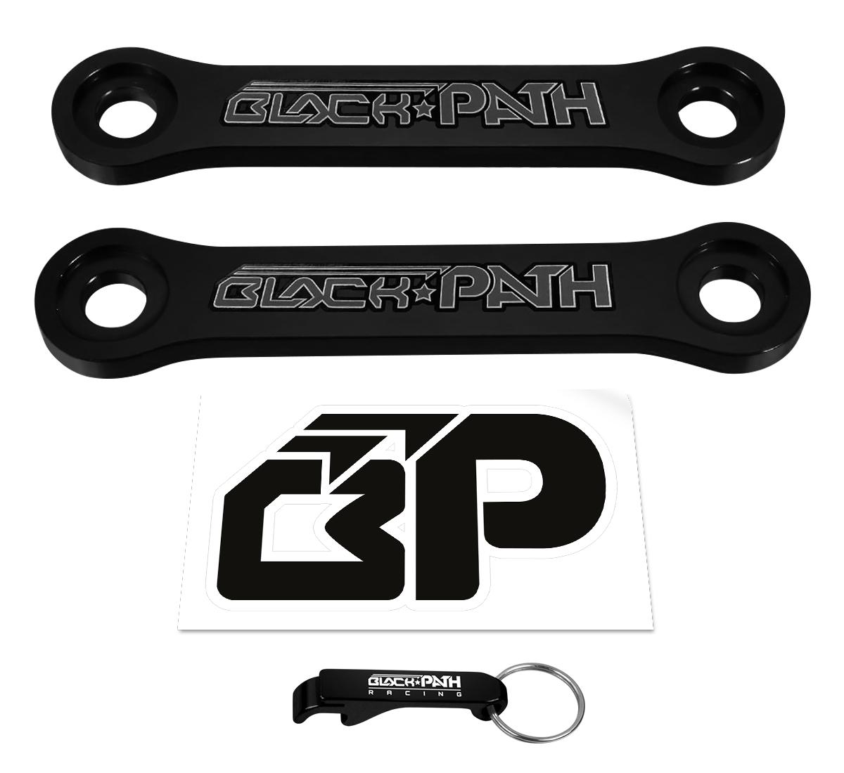 20082018 Kawasaki KLR 650 KLR650 2" Lowering Black Links Kit Drop Dog