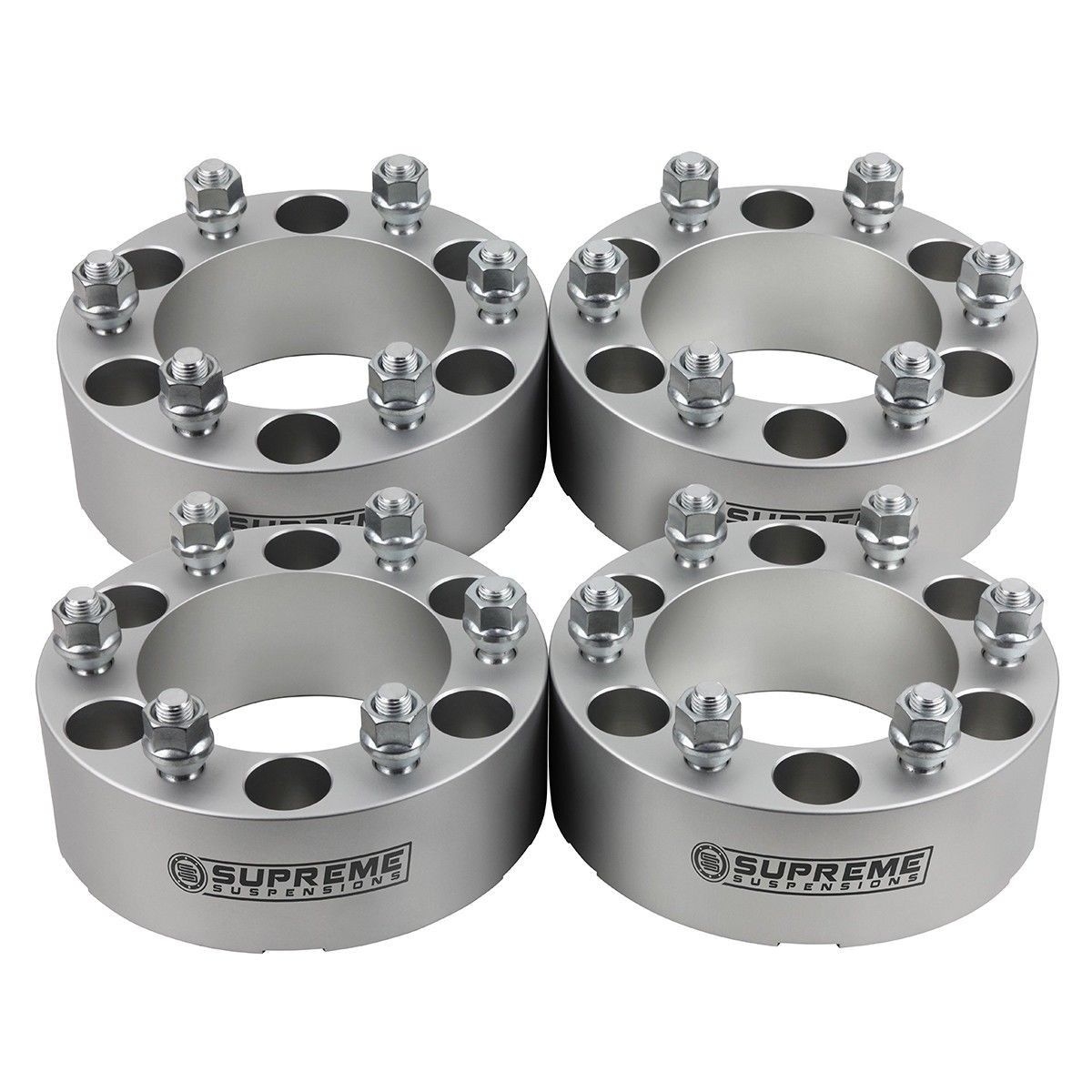 4x 2" Billet Wheel Spacer Kit 20012016 Chevrolet Tahoe 6Lug 2WD 4WD